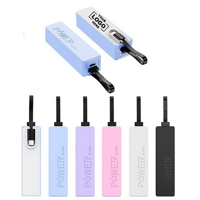 Compact 4000mAh Portable Charger