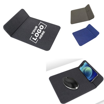 Foldable Wireless Charging Mouse Pad