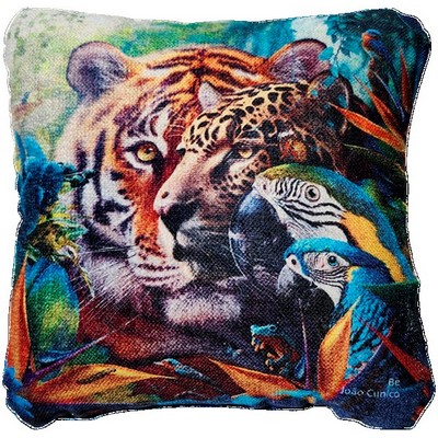 Dye Sublimated Denali Knitted Chenille Throw Pillows