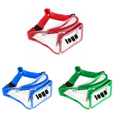 PVC Clear Waterproof Fanny Pack