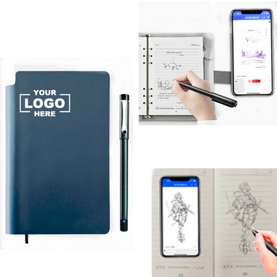 Smart Digital Pen and Notebook with Real-time Sync