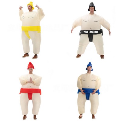 Adult Sumo Megamorph Inflatable Costume- In Stock