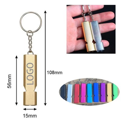 Portable Survival Whistle Keychain