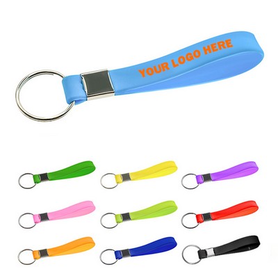 Silicone Wristband Keychain