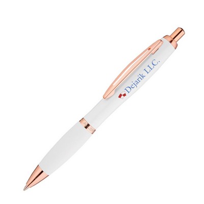 Bel Arte Rose Gold Pen - Full Color Imprint