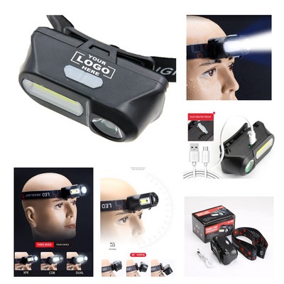 LED Headlamp with Adjustable Strap