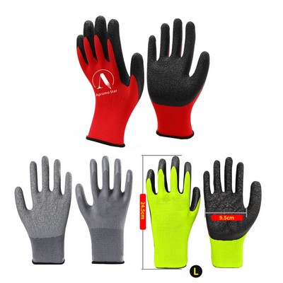 Latex Coated Work Gloves