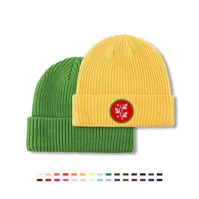 Custom RPET Material Beanie Cap