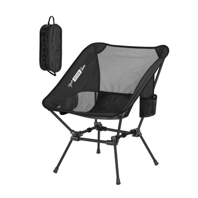 Collapsible Folding Camping Chair With Carrying Bag