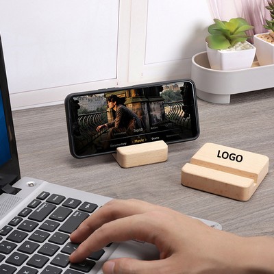 Wooden Phone Stand