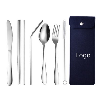 7 in 1 Stainless Steel Utensils-Silverware set