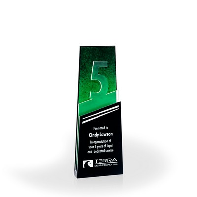 5 Flow Acrylic Desktop Award