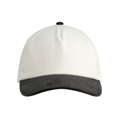 Two Tone Corduroy Cap