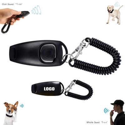 Whistle Pet Sound Clicker With Key Ring