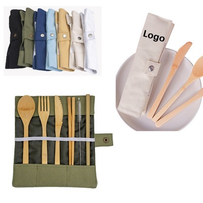 Reusable Bamboo Utensils Cutlery