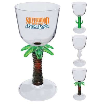 7 Oz. Novelty Stem Wine Glass