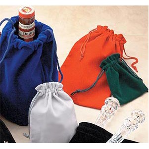 Velvet Drawstring Jewelry & Gift Pouch (2 3/4"x3 1/4")