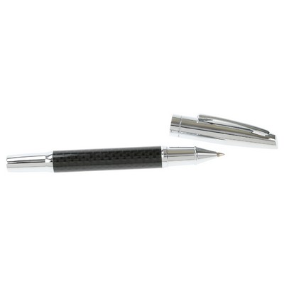 Carbon Fiber Finish Roller Ball Pen