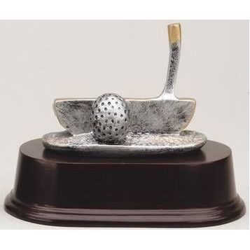 Sport Design Golf Putter Resin Award - 3 1/2"