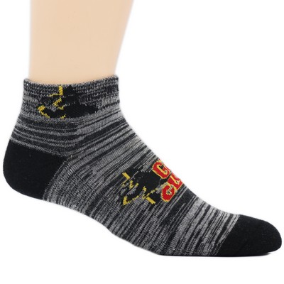 Woven Merino Wool Low Cut Sock