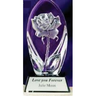 Classic Crystal Rose Figure Award