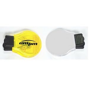 Jumbo Size Light Bulb Magnetic Memo Clip with Strong Grip