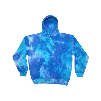 Tie-Dye Adult Tie-Dyed Pullover Hooded Sweatshirt