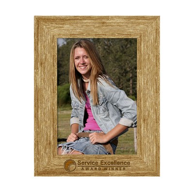 Barnwood 5"x7" Brown Frame - 1.25" Wide