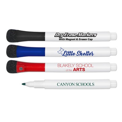 Dry Erase Marker w/Eraser Magnetic Cap