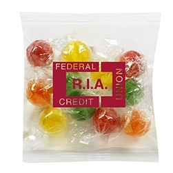 2 Oz. Promo Snax - Sour Ball Candy