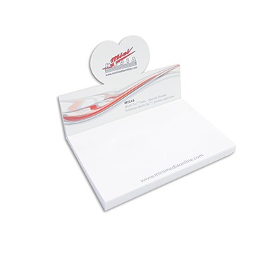 Adhesive Notepads w/Stock Shaped Cover