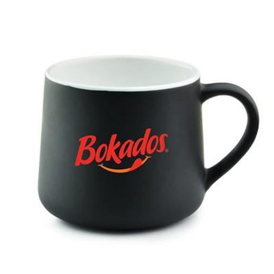 12 Oz. The Black Onyx Mug (Deep Etch)