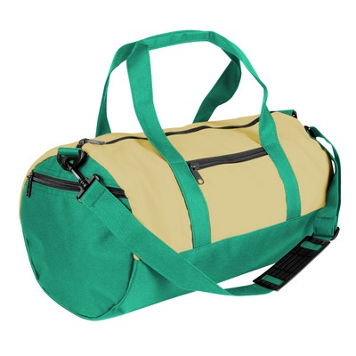 Dyed Duck Canvas Reinforced Roll Bag (20"x10")