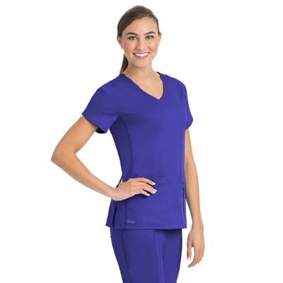 Barco - Grey's Anatomy - Women's Four Pocket V-Neck Cora Top