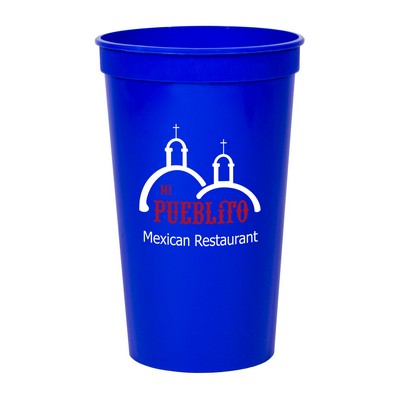 22 Oz. Smooth Colored Stadium Cup (Grande Line)