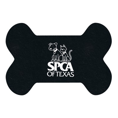 Dog Bone Recycled Rubber Mat