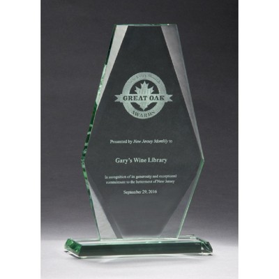 Premium Series Jade Glass Award (5.5"x9")