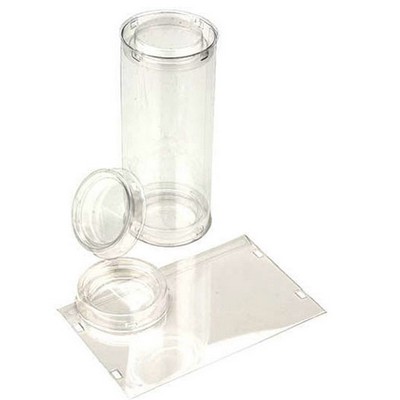 FDA Approved Clear Round Candy Tube