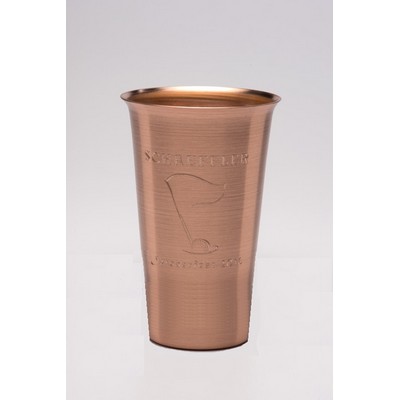 16 Oz. Solid Copper Beer Cup