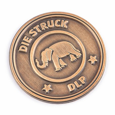 Die Struck Lapel Pin (1.5")