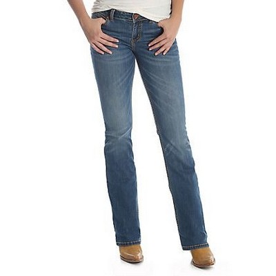 Wrangler® Retro® Women's Medium Blue Mae Mid-Rise Bootcut Jeans