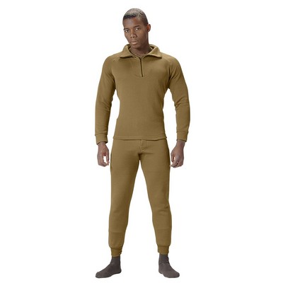 AR 670-1 Coyote Brown Extended Cold Weather Poly Bottoms (3XL)