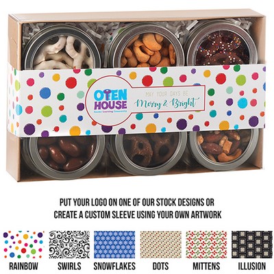 Sweet & Salty Delight 6 Way Gift Tin Set