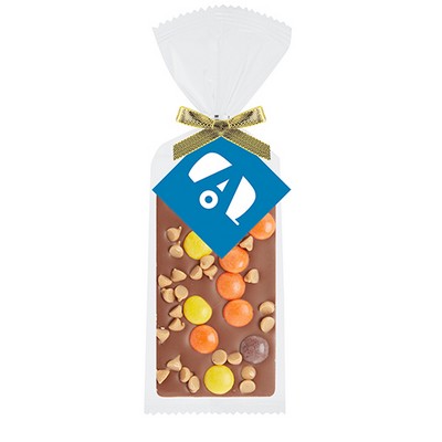 Belgian Chocolate Bar Gift Bag - Reese's Pieces® & Peanut Butter Chips