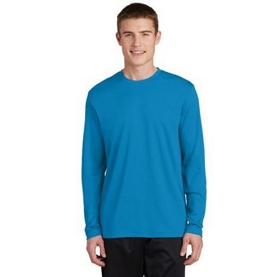 Sport-Tek® Adult PosiCharge® RacerMesh® Long Sleeve Tee Shirt