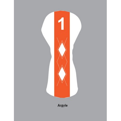 Fairway Size Argyle Headcover