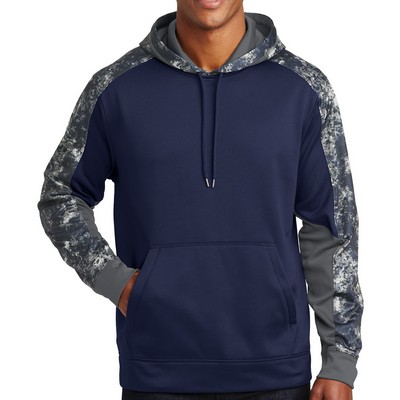 Sport-Tek® Sport-Wick® Colorblocked Mineral Freeze Pullover Hoodie