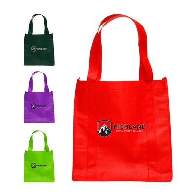 Aisle Hopper Non-Woven Grocery Tote Bag (2 Color Imprint)