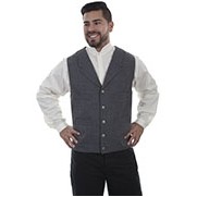 Men's Heather 4 Pocket Vest