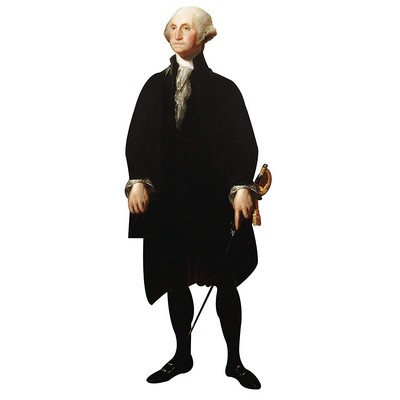 George Washington Cardboard Cutout Stand Up| Standee Picture Poster Photo Print